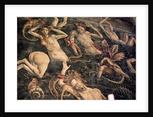 The descent to the underworld, detail by Anonymous