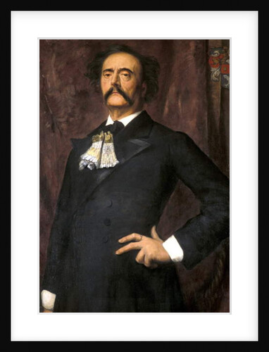 Portrait of Jules Barbey d'Aurevilly by Anonymous