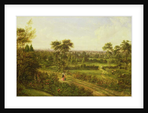 View of London from Denmark Hill by Alexander Nasmyth
