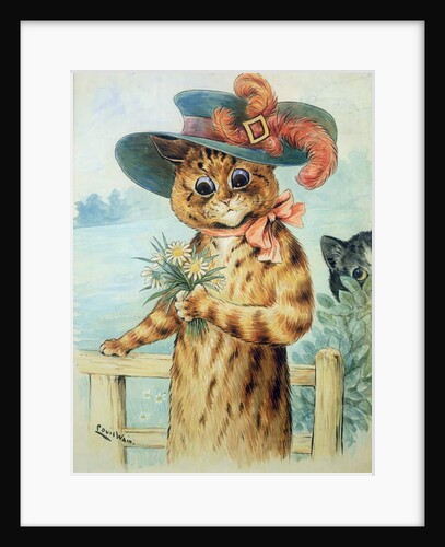 Flowers for the Duchess by Louis Wain
