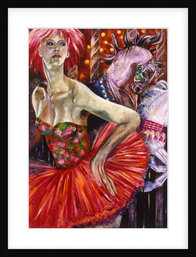 At the Funfair, 2003 by Hilary Dunne