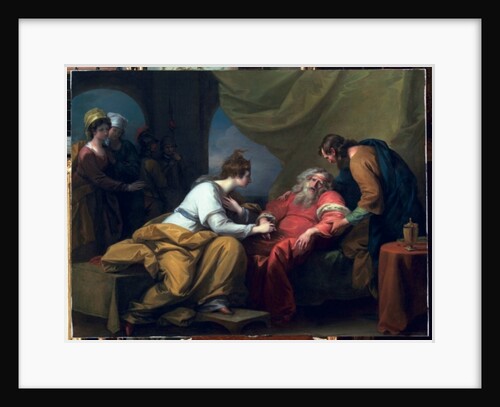 The Meeting of Lear and Cordelia, 1784 by Benjamin West