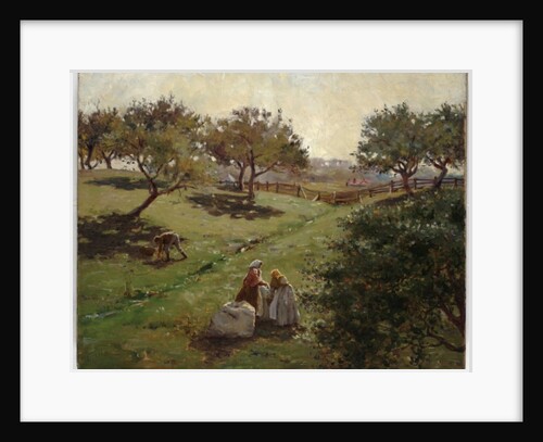 Apple orchard, 1892 by Luther Emerson van Gorder