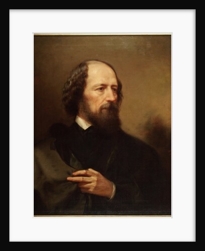 Alfred, Lord Tennyson by Benjamin Franklin Reinhart