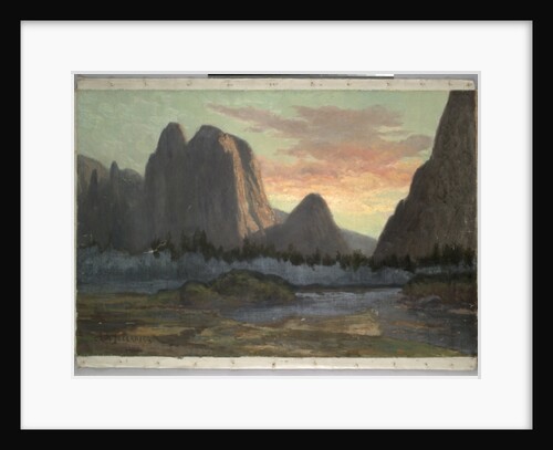 Yosemite View, Sunset, c.1899 by Christian Jorgensen
