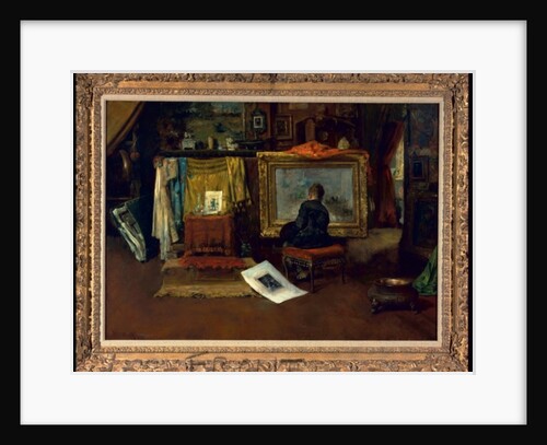 The Inner Studio, Tenth Street, 1882 by William Merritt Chase