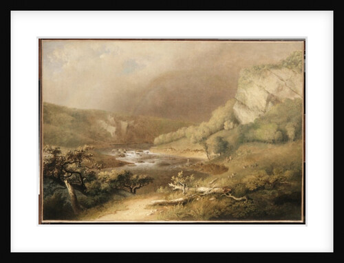River Rapids, 1825 by Thomas Doughty
