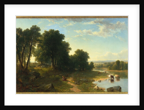 Strawberrying, 1854 by Asher Brown Durand