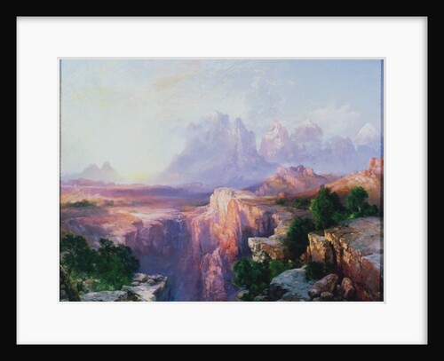 Rock Towers of the Rio Virgin, 1908 by Thomas Moran