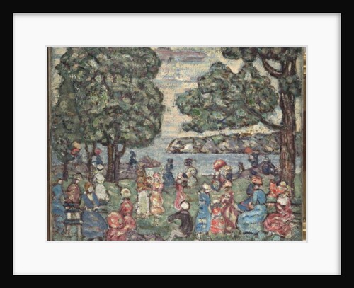Park Scene, 1915 by Maurice Brazil Prendergast