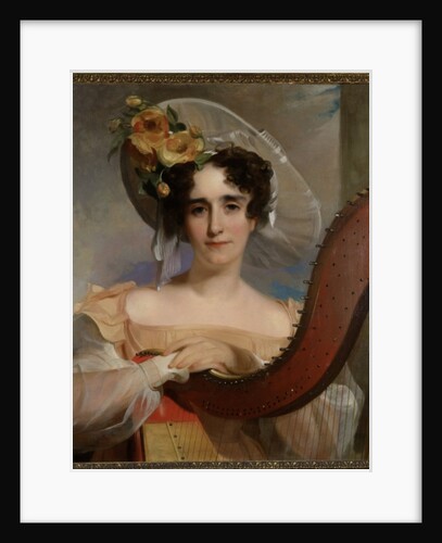 Mademoiselle Ade Sigoigne, 1829 by Thomas Sully