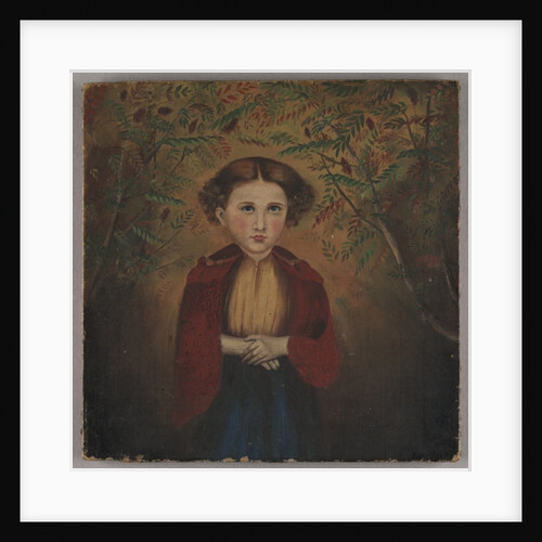 Young Girl by School American