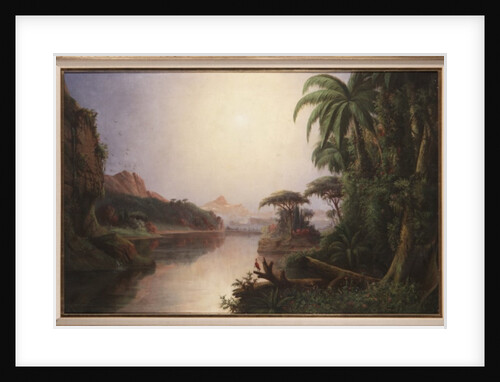 Tropical Landscape by Norton Bush