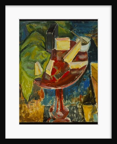 Red Table Top Still Life, c.1919 by Alfred Henry Maurer