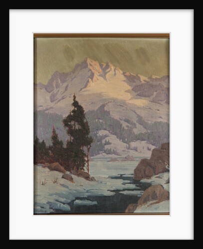 View of the south fork of Bishop Creek by Elmer Wachtel