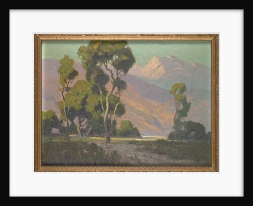 California landscape by Elmer Wachtel