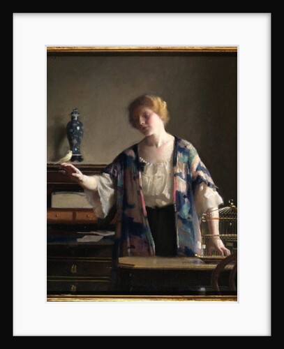 The Canary, 1913 by William McGregor Paxton