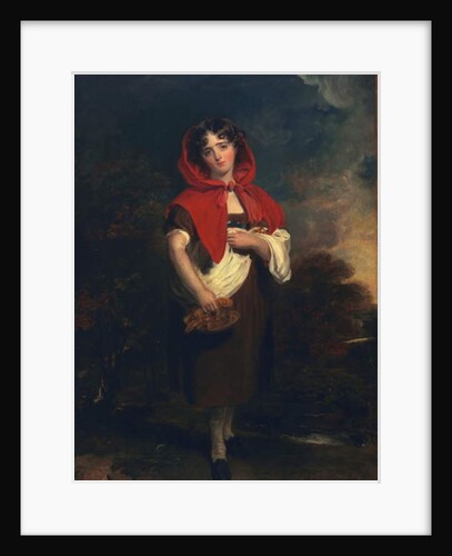 Emily Anderson: Little Red Riding Hood, c.1821 by Thomas Lawrence
