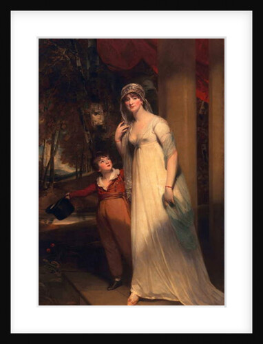 Frances Borlase, later Frances Grenfell, and Pascoe George Norman Grenfell, c.1804 by Martin Archer Shee