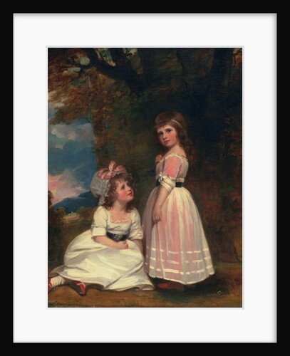 Margaret Beckford, later Margaret Orde, and Susan Euphemia Beckford, later Duchess of Hamilton: The Beckford Children, c.1789-91; by George Romney