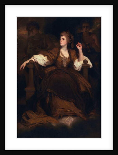 Sarah Siddons as the Tragic Muse, 1783-84 by Joshua Reynolds