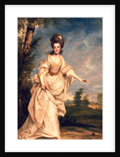 Diana, Viscountess Crosbie, 1777 by Joshua Reynolds