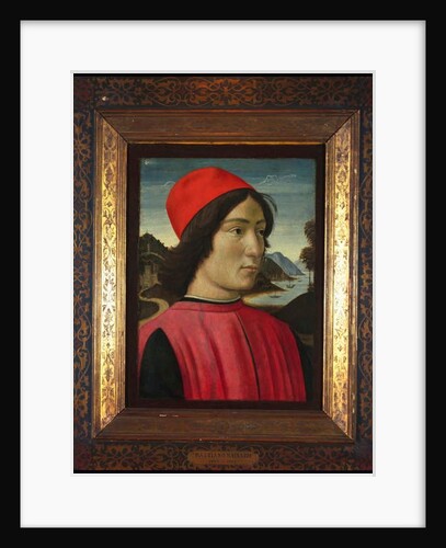 Portrait of a man, c.1490 by Domenico Ghirlandaio
