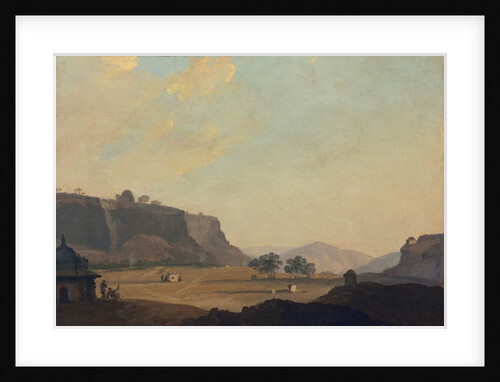View near Fort Gwalior, India, c.1783 by William Hodges