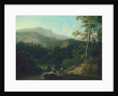 Landscape with mountain brook by Julius Caesar Ibbetson