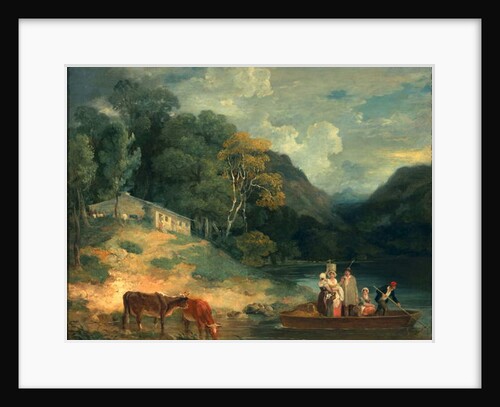 The Ferry, c.1790 by Francis Wheatley