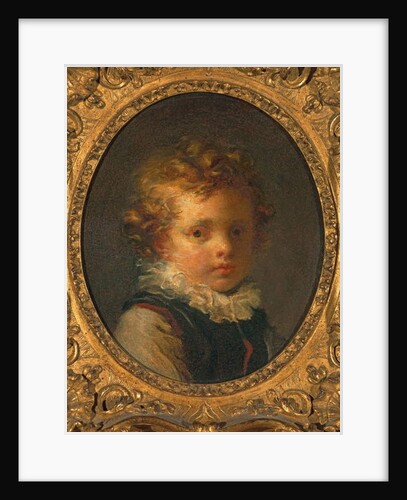 Head of a boy, c.1785 by Jean-Honore Fragonard