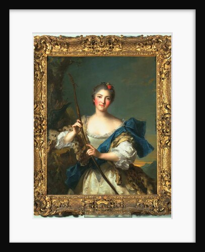 Mademoiselle de Migieu as Diana, 1742 by Jean-Marc Nattier