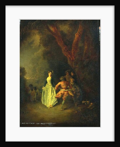 The Country Dance, c.1711 by Jean Antoine Watteau