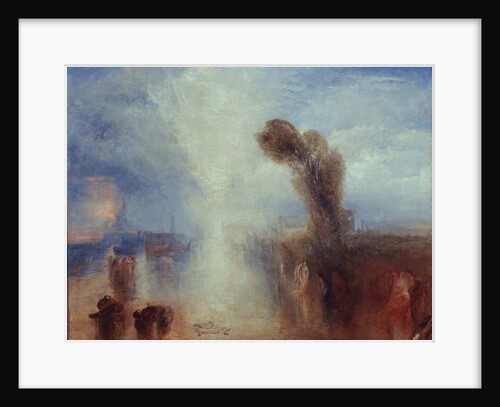 Neapolitan Fisher-girls Surprised Bathing by Moonlight, c.1840 by Joseph Mallord William Turner