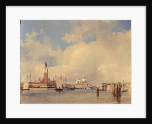 View in Venice, with San Giorgio Maggiore, 1826 by Richard Parkes Bonington