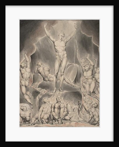 Illustration 1 to Milton's 'Paradise Lost': Satan Calling Up His Legions, 1807 by William Blake