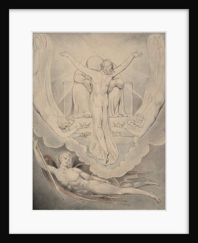 Illustration 3 to Milton's 'Paradise Lost': Christ Offers to Redeem Man, 1807 by William Blake