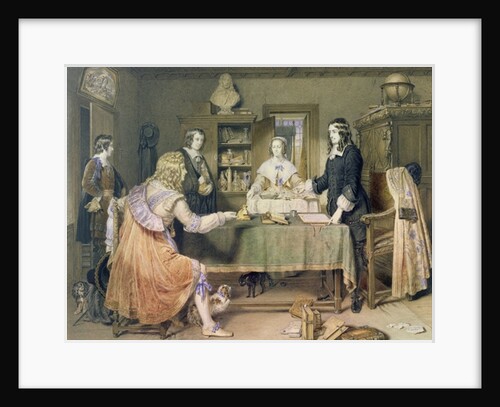 The Temptation of Andrew Marvell, 1860 by William Vandyke Patten