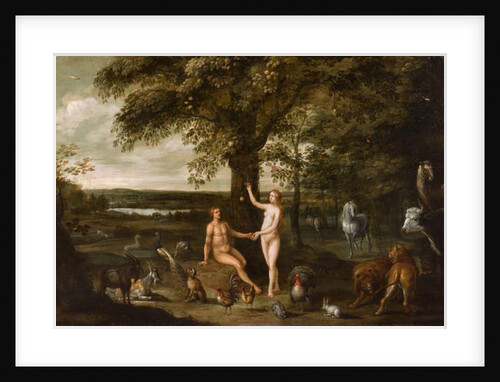 The Fall of Man in the Garden of Eden by Isaak van Oosten