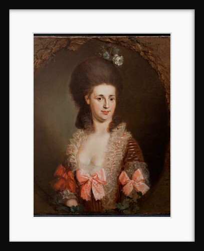 Portrait of a lady by Anton Graff