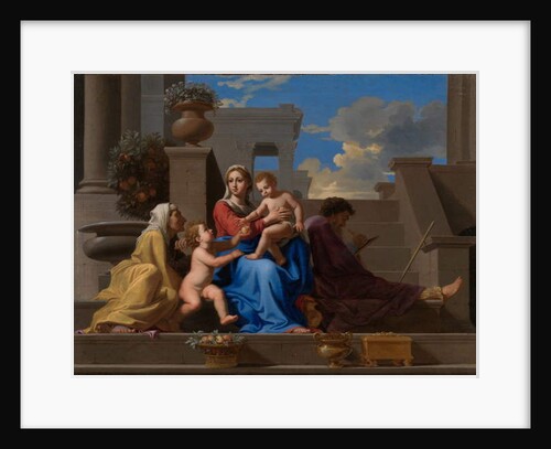The Holy Family by Jacques Stella