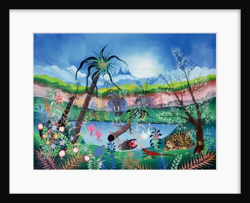 The Garden of Eden by Herbert Hofer