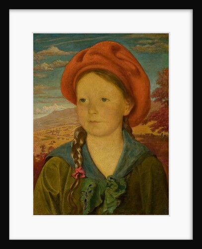 Portrait of a Young Girl, 1920 by George de Forest Brush or Brusch