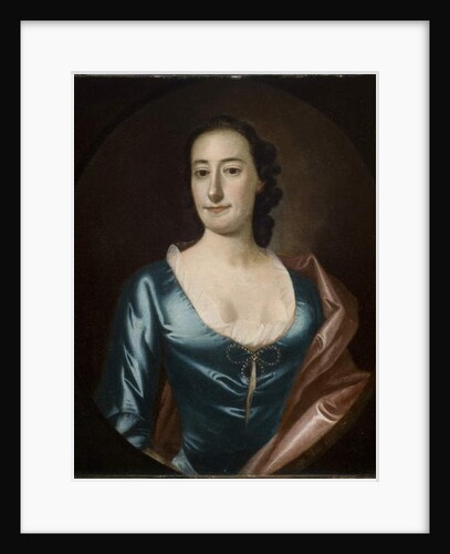 Portrait of Elizabeth Prioleau Roupell, 1753 by Jeremiah Theus