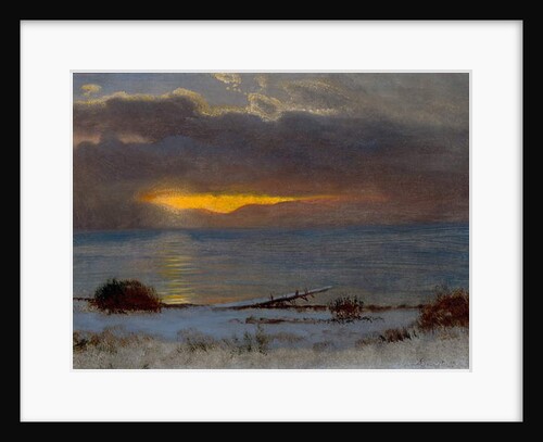 Sunrise on Lake Tahoe, California, 1872 by Albert Bierstadt