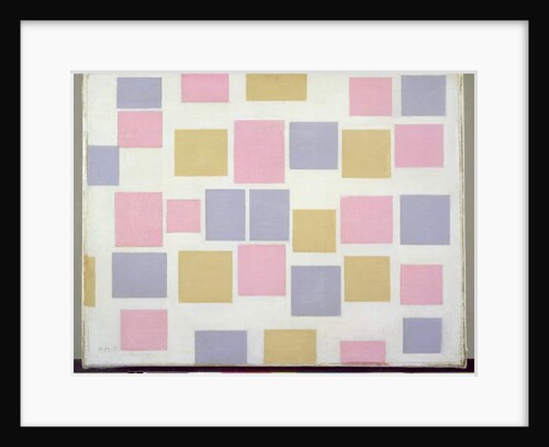 Compositie No.3, with Colour Planes 3, 1917 by Piet Mondrian