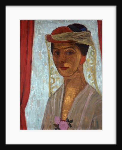 Self portrait, 1906-7 by Paula Modersohn-Becker
