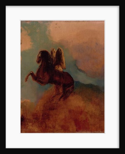 Pegasus, 1914 by Odilon Redon