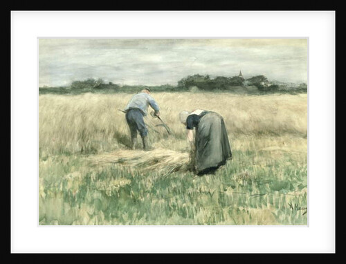 The Harvest by Anton Mauve