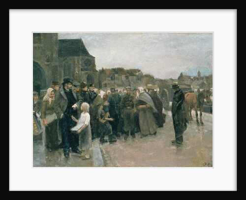 The Arrest, 1885 by Jan Theodore Toorop